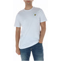 Lyle & Scott T-shirt Homme Blanc Col Rond