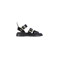 Image 1 : Sandales Dr. Martens Gryphon Atlas noires en cuir avec brides à boucles réglables pour femme — delvale