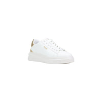 Image 2 : Baskets Guess femme blanches en cuir premium, vue de profil — delvale