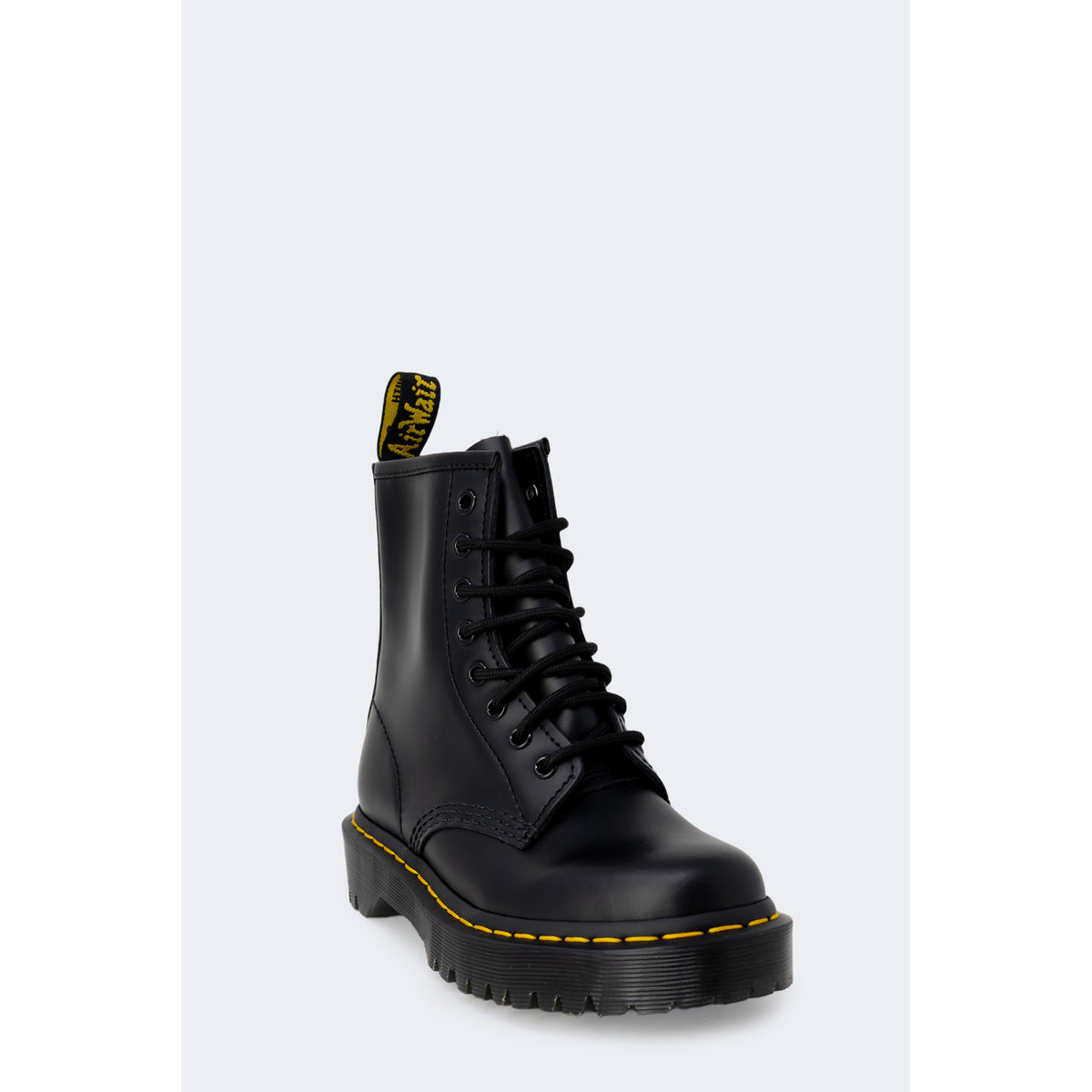 Image 3 : Chaussures Dr. Martens 1460 Bex femme cuir noir, vue d'ensemble — delvale