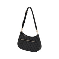 Image 3 : Vue latérale du sac à main Guess gris avec logo signature — delvale