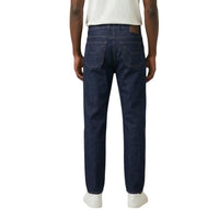 Image 3 : Jean droit Jeckerson homme en denim premium bleu, silhouette complète sur mannequin masculin, style urbain casual — Delvale