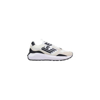 Image 4 : Baskets EA7 homme noires semelle blanche structurante, vue arrière — Delvale
