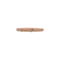 Image 5 : Ceinture fine femme Guess noire texturée boucle dorée, accessoire mode premium disponible sur Delvale — Delvale