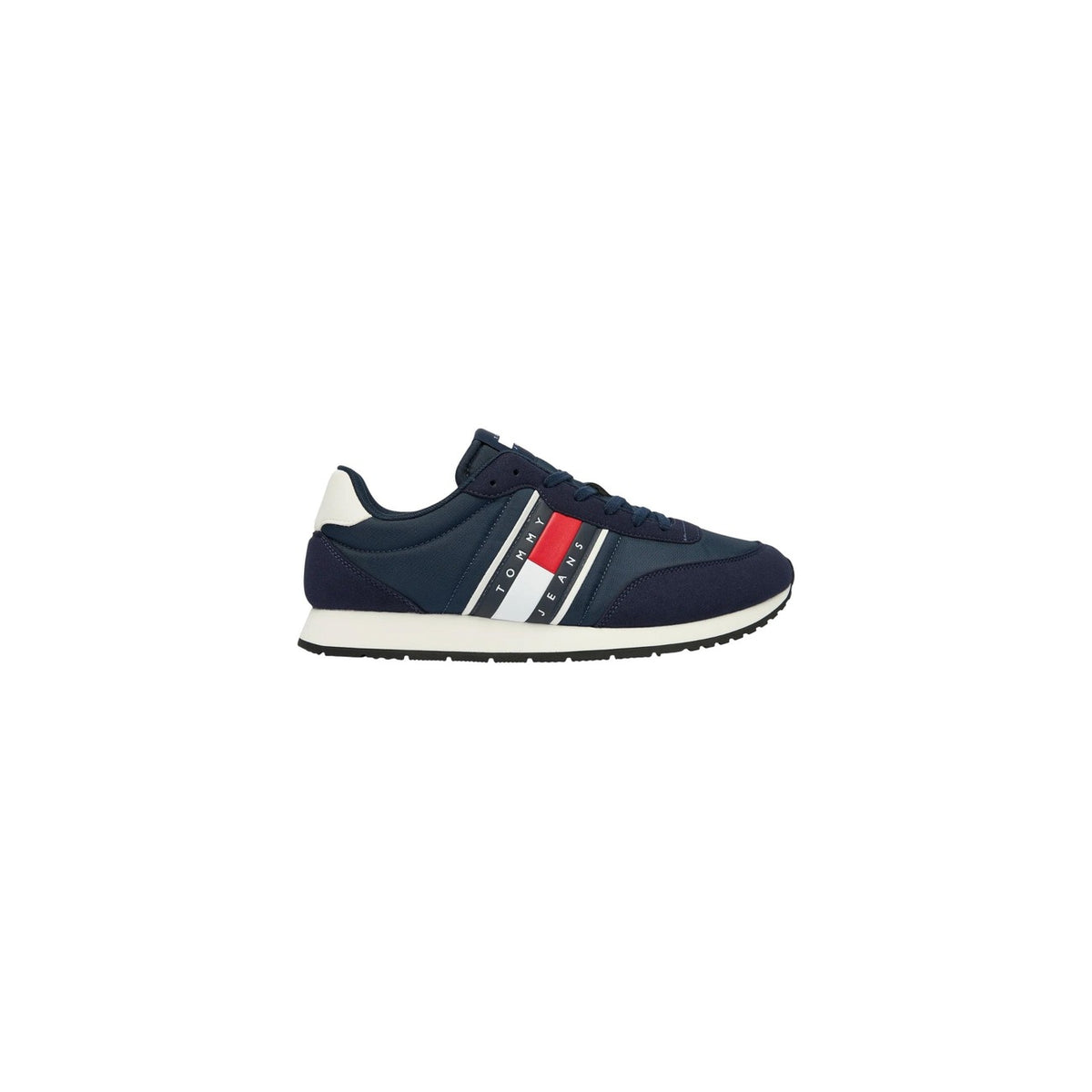 Image 1 : Baskets Tommy Hilfiger Jeans homme bleues avec fermeture lacets — Delvale