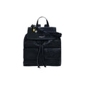 Desigual Sac à Dos Femme Noir Grand Format Floral Gaufré