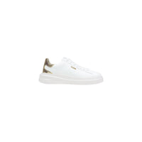 Image 1 : Baskets Guess femme blanches en cuir avec lacets, vue de face — delvale