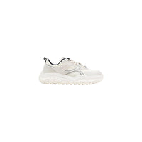 Sneakers Antony Morato homme blanc col marine contrasté semelle chunky profil droit