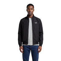Image 4 : Veste Ea7 homme bleue vue d'ensemble style sportif — Delvale