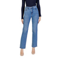 Vero Moda Damesjeans Blauw Katoen Ritssluiting