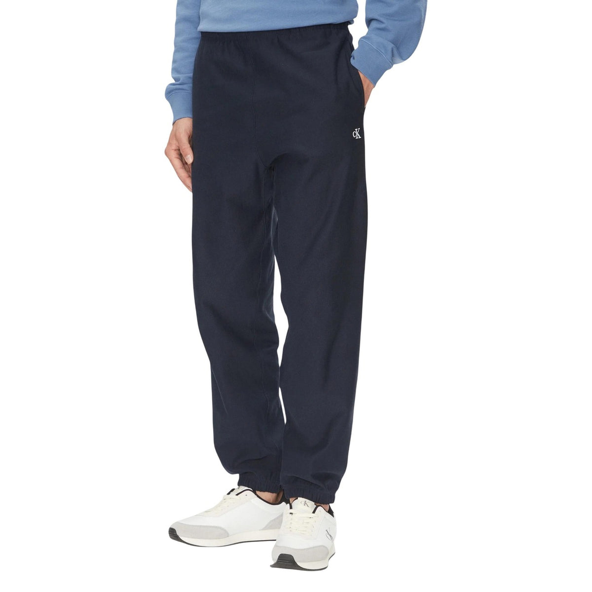 Image 4 : Pantalon Calvin Klein Jeans homme noir vue arrière finition soignée — Delvale