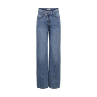 Image 3 : Jeans Only femme bleu coupe moderne, vue arrière avec poches — Delvale