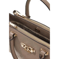 Image 3 : Sac femme Guess beige vue de profil montrant les dimensions — delvale