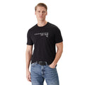Calvin Klein T-Shirt Homme Logo Est. 1968 Coton Noir