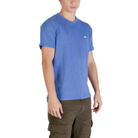 Image 4 : T-shirt homme Tommy Hilfiger Jeans bleu azur, coupe décontractée col rond, style casual quotidien — Delvale