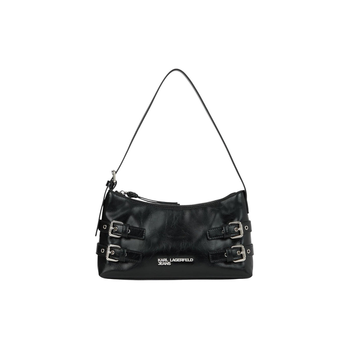Image 1 : Sac Karl Lagerfeld Jeans noir femme avec fermeture éclair — delvale