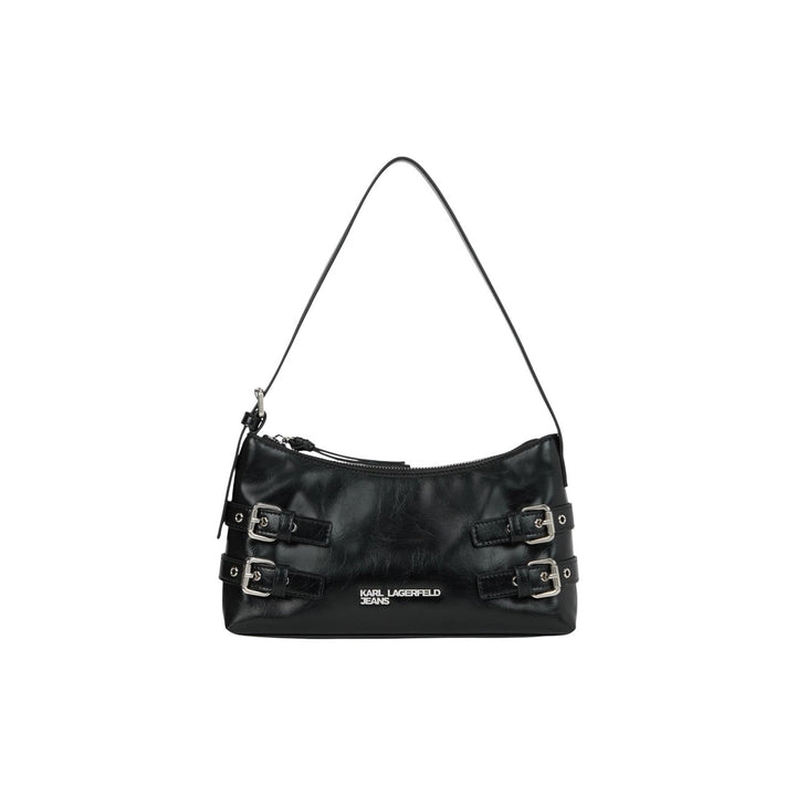 Image 1 : Sac Karl Lagerfeld Jeans noir femme avec fermeture éclair — delvale