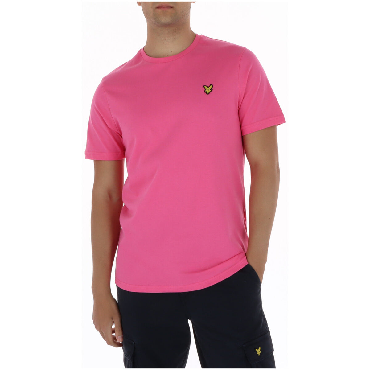 Image 16 : Détail encolure ronde t-shirt blanc Lyle & Scott — Delvale