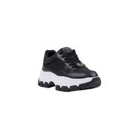 Image 2 : Baskets Guess femme noires sportives avec fermeture lacets, vue de profil — delvale
