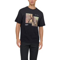 Image 2 : Détail imprimé t-shirt Only & Sons homme noir, coupe moderne — Delvale