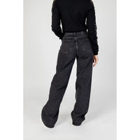 Image 3 : Jean noir Only femme vue d'ensemble style décontracté — Delvale