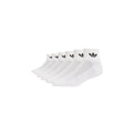 Adidas Originals Chaussettes Trefoil Tige Basse Lot 6 Paires Blanc