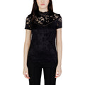 Vila Clothes Blouse Femme Noire Manches Courtes