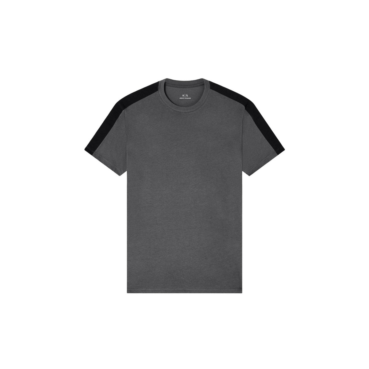Image 1 : T-shirt Armani Exchange homme vert en coton, vue de face — Delvale
