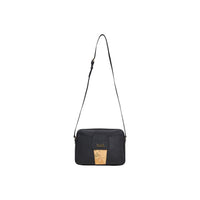 Image 2 : Détail du sac bandoulière Alviero Martini Prima Classe, fermeture éclair et finitions — delvale