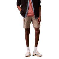 Image 4 : Bermudas Calvin Klein Jeans homme verts en coton, vue d'ensemble — Delvale