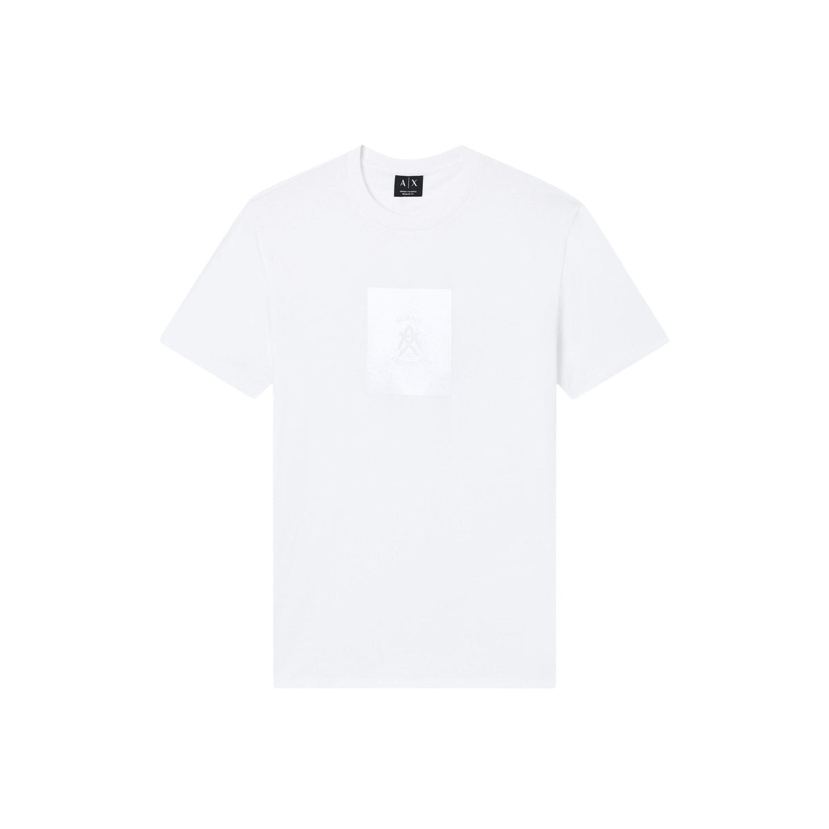 Image 4 : T-shirt Armani Exchange homme noir imprimé, vue d'ensemble styling — Delvale