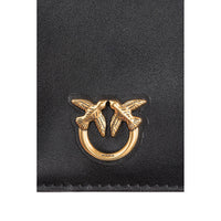 Image 3 : Vue d'ensemble portefeuille Pinko femme cuir noir élégant — Delvale