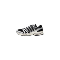 Image 2 : Sneaker Adidas Originals Control 5 homme, profil gauche, détail des trois bandes noires et empiècements argentés sur tige mesh — Delvale