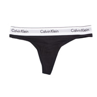 Image 1 : Lingerie Calvin Klein Underwear femme noire en modal et coton — delvale