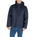 Ea7 Veste Homme Bleu Polyester à Capuche