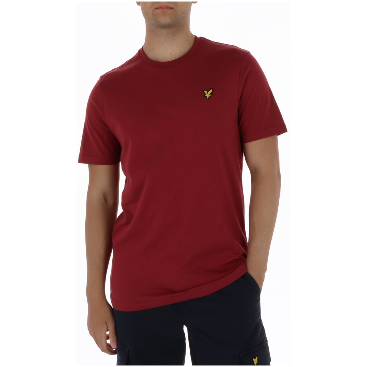 Image 24 : Vue complète t-shirt Lyle & Scott blanc coton — Delvale