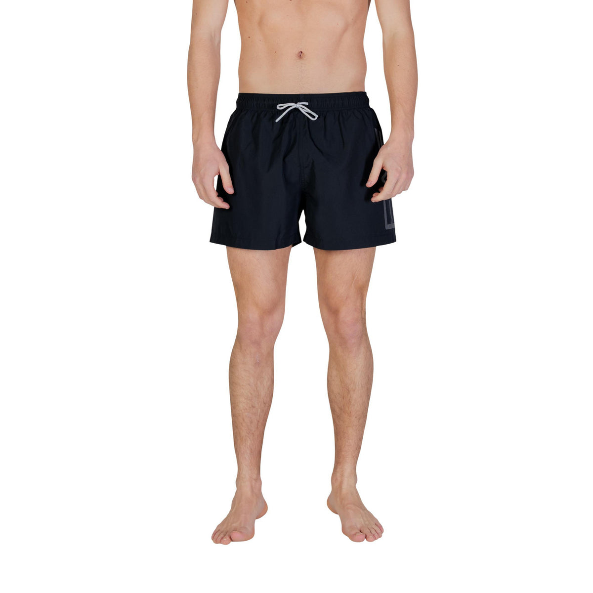 Image 6 : Vue arrière maillot de bain Ea7 homme bleu motif imprimé — Delvale