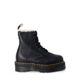 Dr. Martens Jadon Bottes Fourrées Femme Noir Plateforme