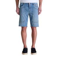 Jeckerson Bermuda Homme Bleu Slim 5 Poches