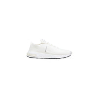 Image 1 : Baskets homme Armani Exchange blanches en maille technique, vue de profil — Delvale