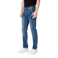 Image 3 : Jean homme Armani Exchange bleu vu sous différents angles, style décontracté — Delvale