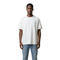 Image 4 : T-shirt Gianni Lupo noir homme, détail coupe et matière coton — delvale