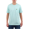 Lyle & Scott T-shirt Homme Vert Imprimé Poche