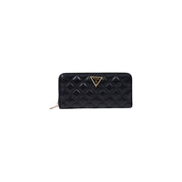 Image 2 : Détail du portefeuille Guess noir zippé pour femme — delvale
