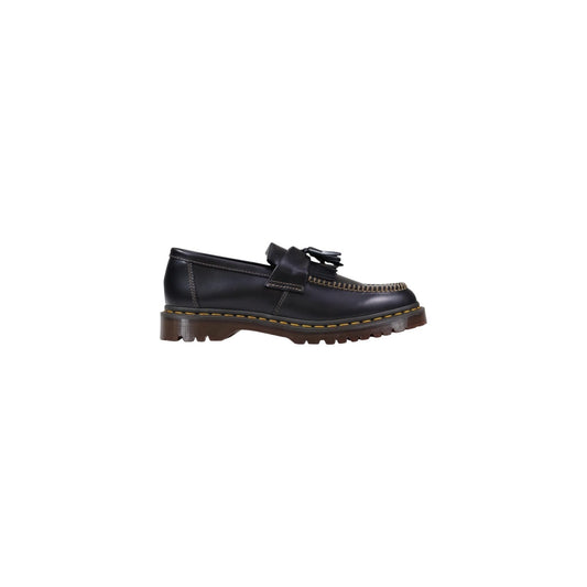 Dr. Martens Adrian Tassel noir homme vue de profil en cuir