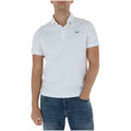 Superdry Heren Polo Piqué Wit Korte Mouwen