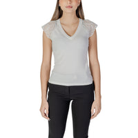 Image 4 : Blouse noire Morgan De Toi col V styling casual élégant — delvale
