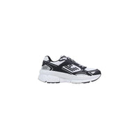 Image 1 : Baskets EA7 homme noir et blanc avec semelle épaisse, vue de profil — Delvale