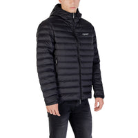 Armani Exchange doudoune homme noir détail logo poitrine et fermeture éclair — Delvale