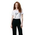 Liu Jo T-shirt Femme Blanc Imprimé Verre Cocktail